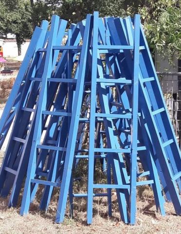 Échelles bleues